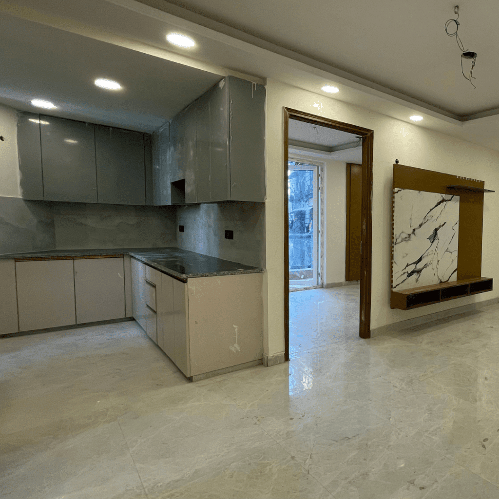 3 BHK flat with registry