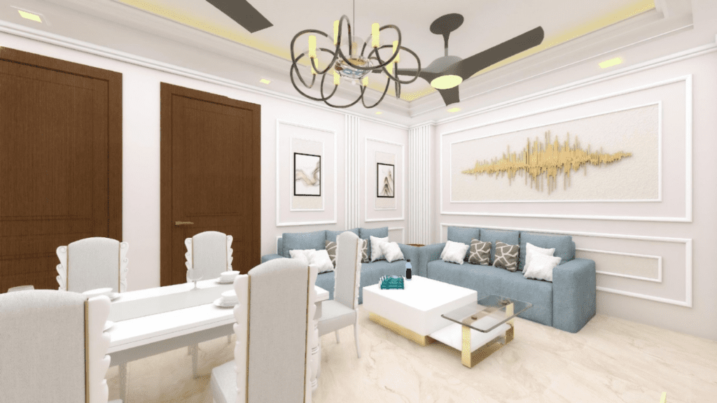 Luxury 3 BHK near metro