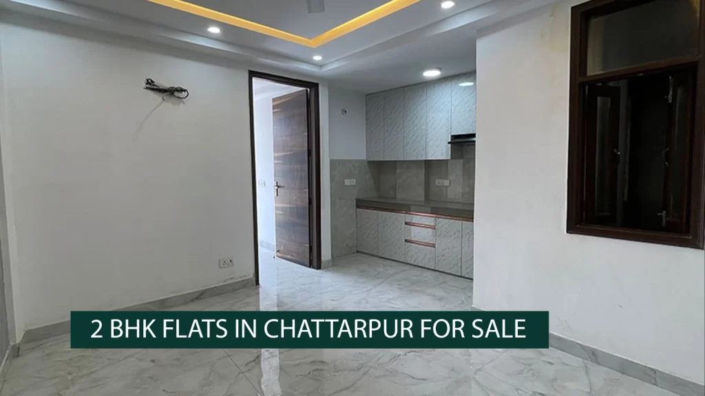 2 BHK flats in Chattarpur for sale