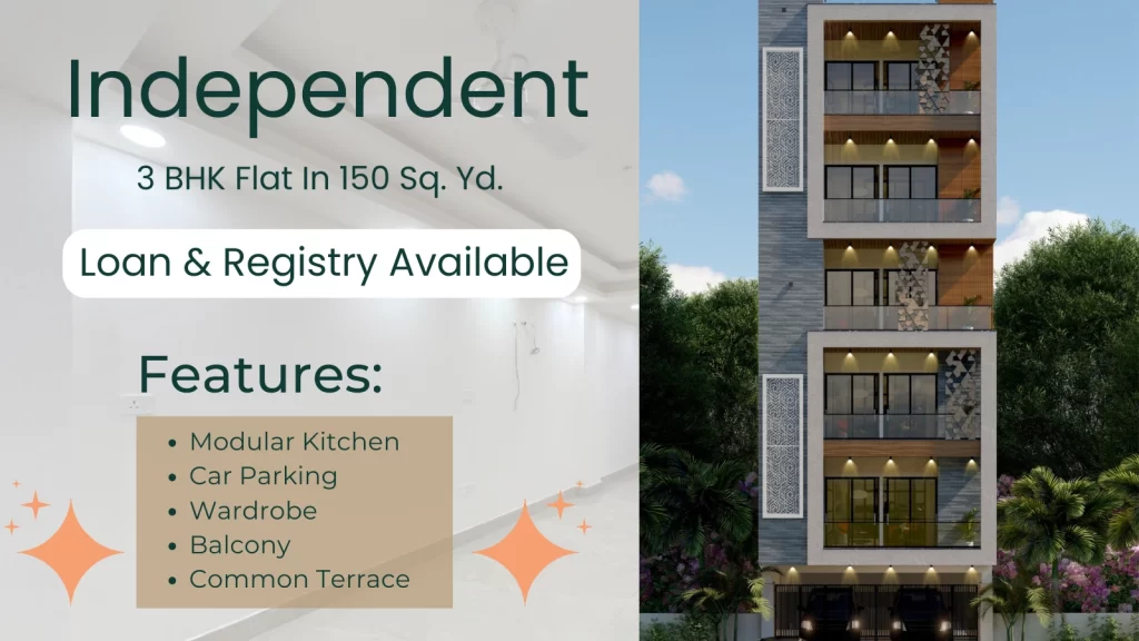 Under-construction 3 BHK flat