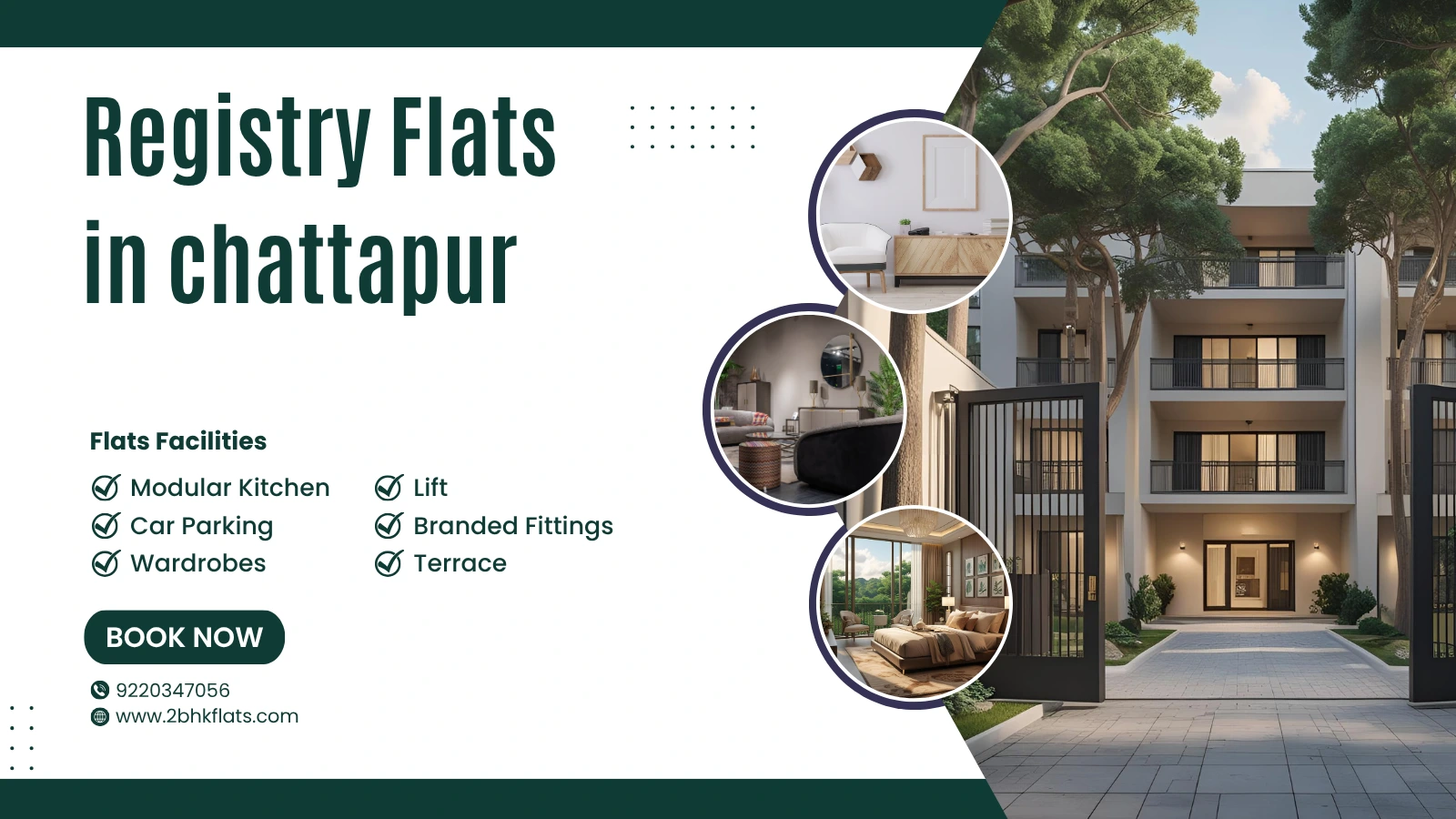 Registry Flats in Chattarpur