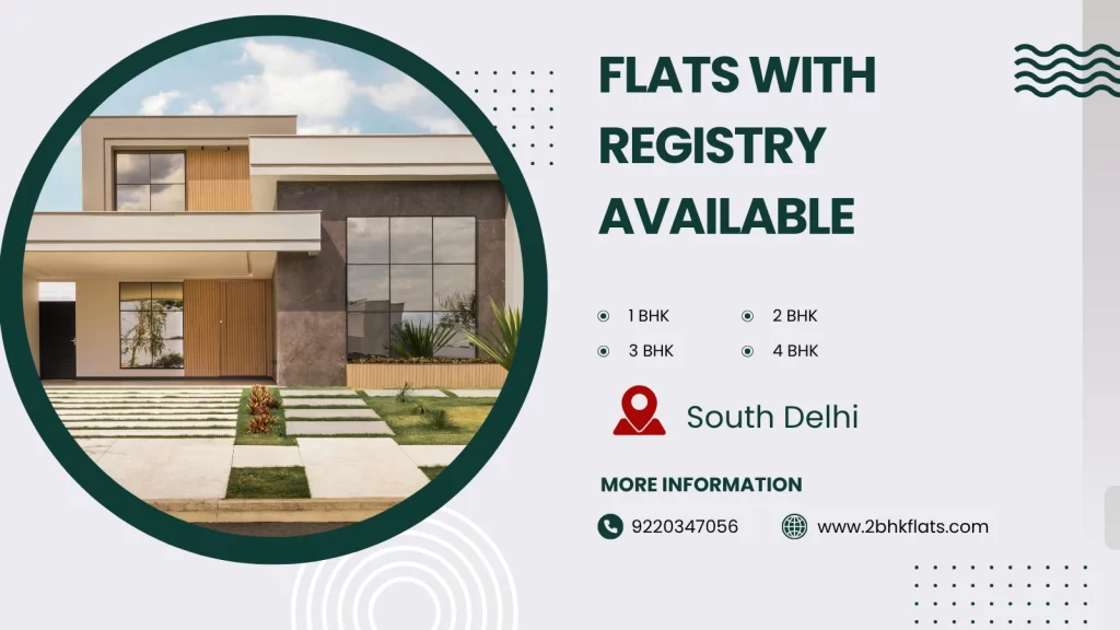 Flat with registry available