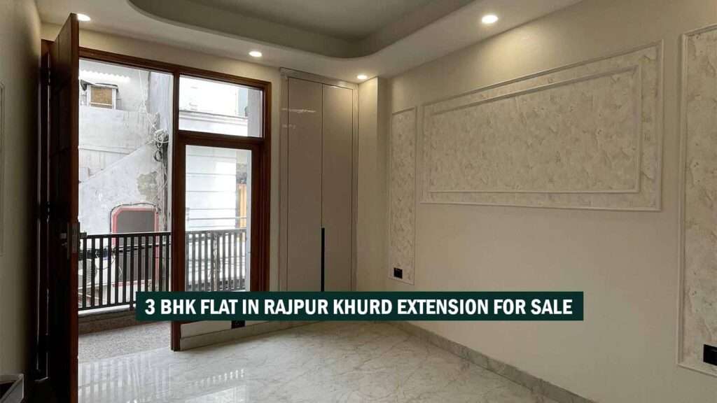 3 BHK Flat in Rajpur Khurd Extension for Sale