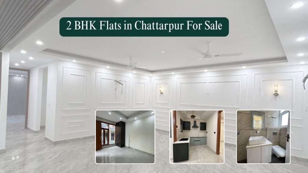 2 BHK Flats in Chattarpur For Sale