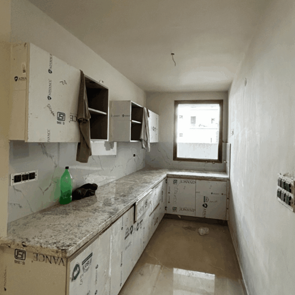 Spacious 3 BHK flat in Gated society