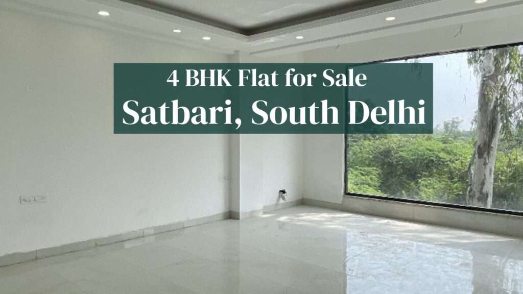 4 BHK Flat for Sale in Satbari, South Delhi