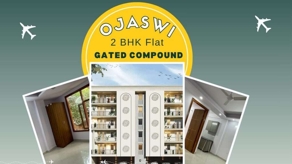 2 BHK flat in gated compound